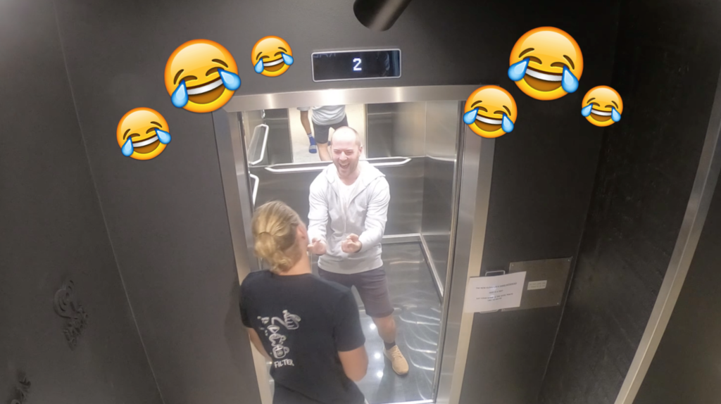 Insane Psycho Elevator Prank! (Pepper Sprayed)